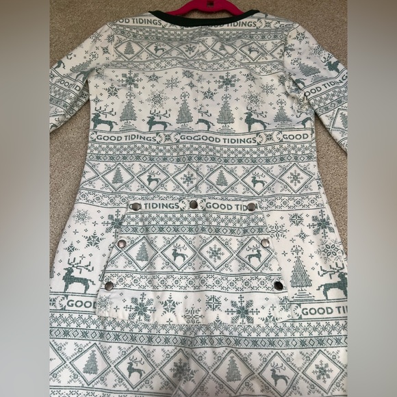 One-piece Sleepwear Onesie Jumper Romper PJ’s PJS pajamas XS jumpsuit lounge - Picture 4 of 6